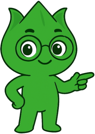 Sprigg mascot pointing toward accounts